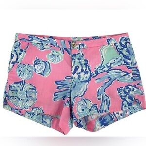 Lilly Pulitzer Barefoot Pink Princess Shorts